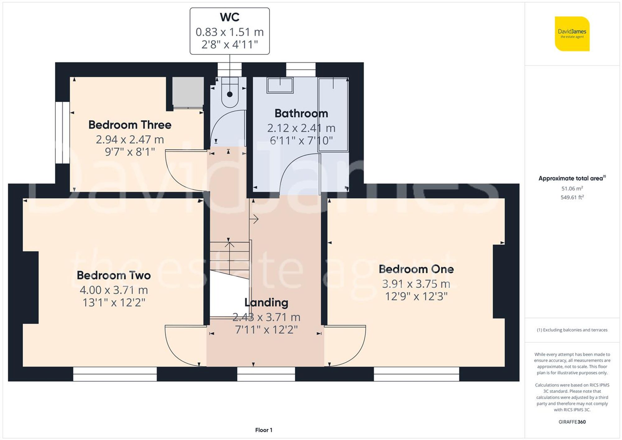 Floorplan for Valley Road, Sherwood/Basford Border, Nottingham