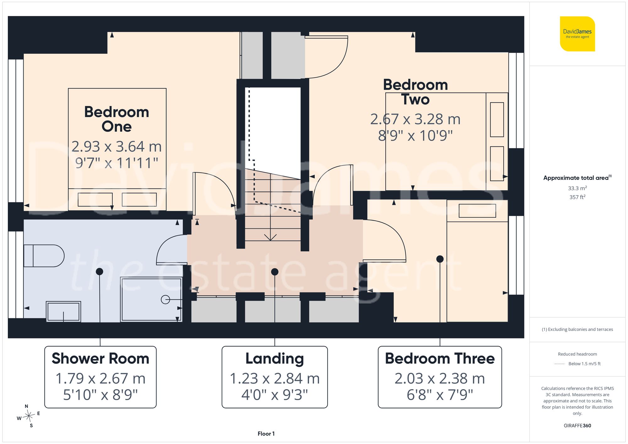 Floorplan for Jarvis Avenue, Bakersfield, Nottingham