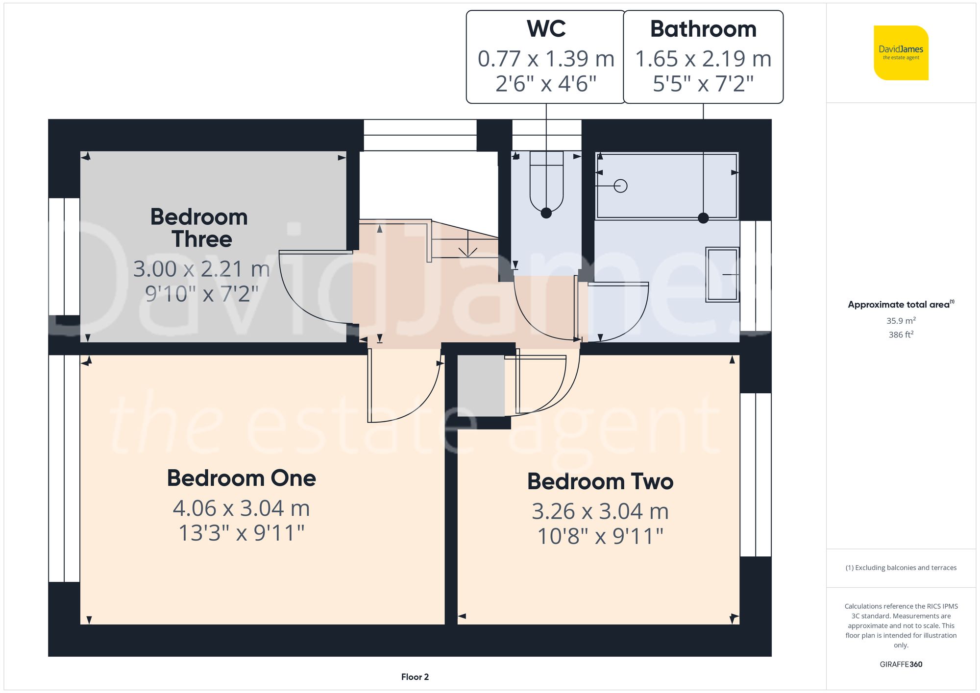 Floorplan for Byrne Court, Arnold, Nottingham