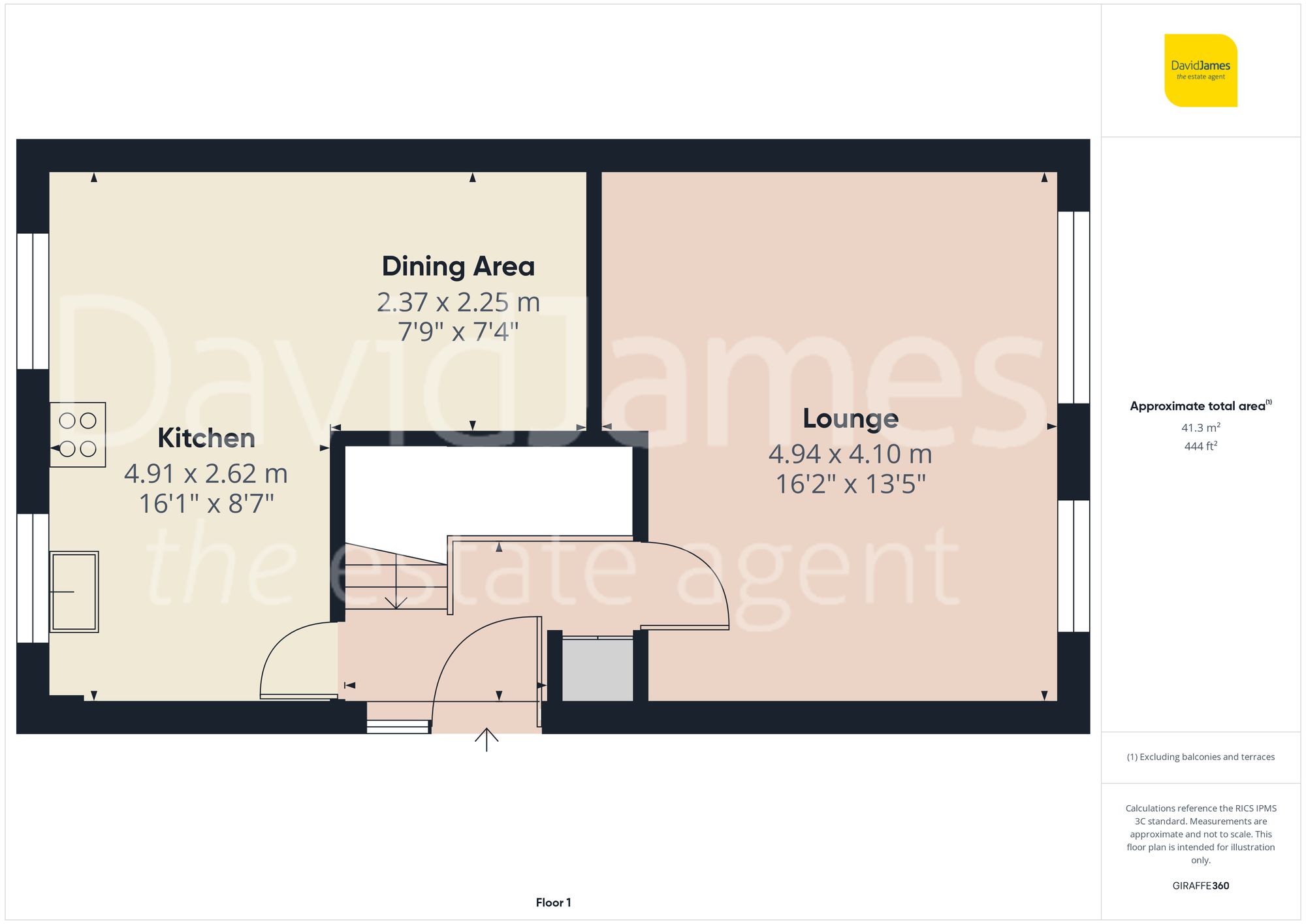 Floorplan for Chesterfield Avenue, Gedling, Nottingham