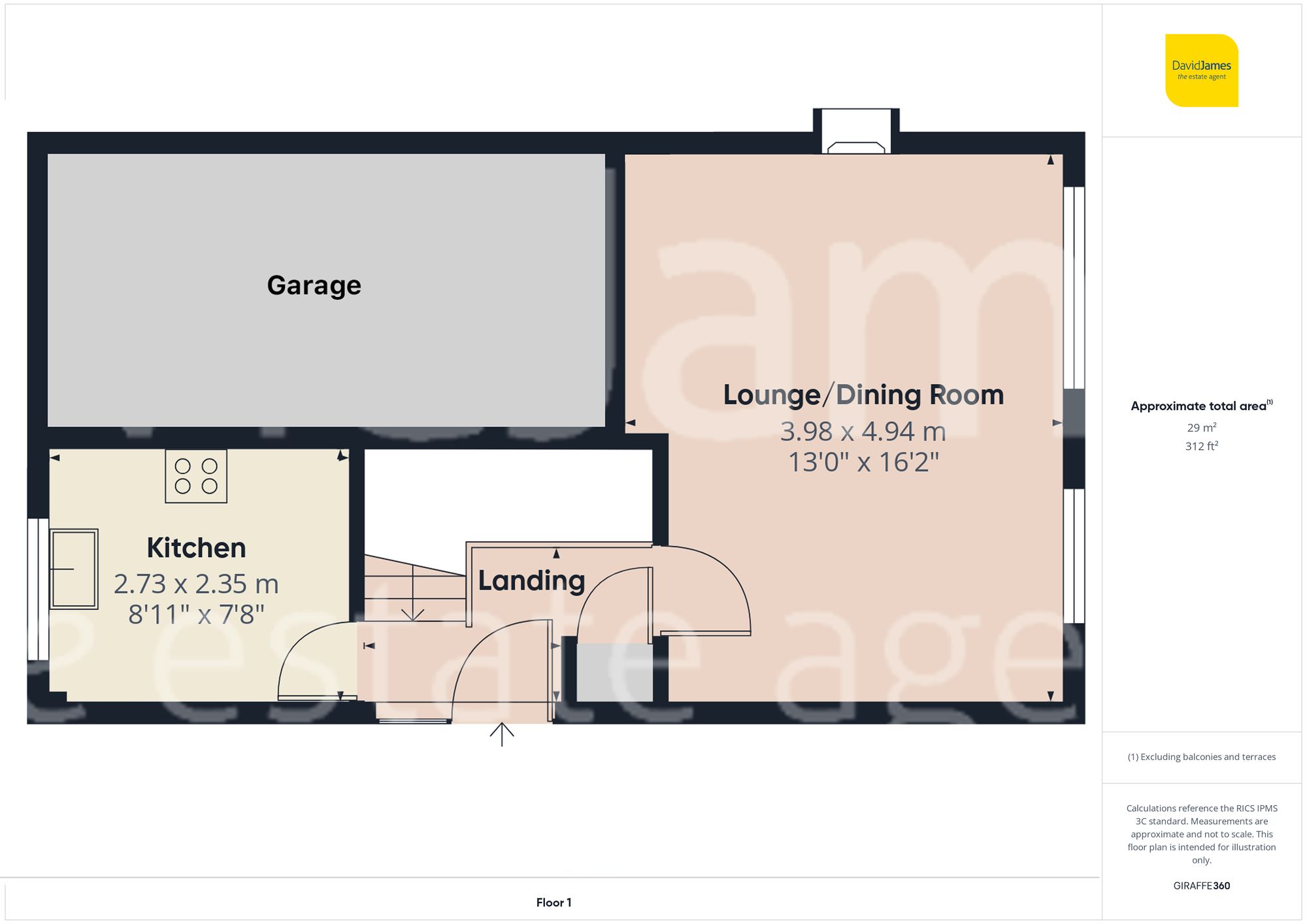 Floorplan for Chesterfield Avenue, Gedling, Nottingham