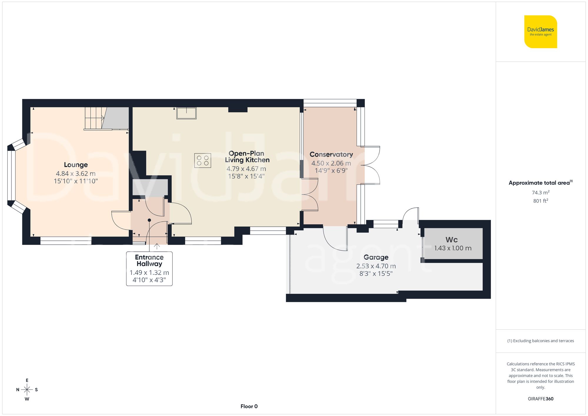 Floorplan for County Road, Gedling, Nottingham