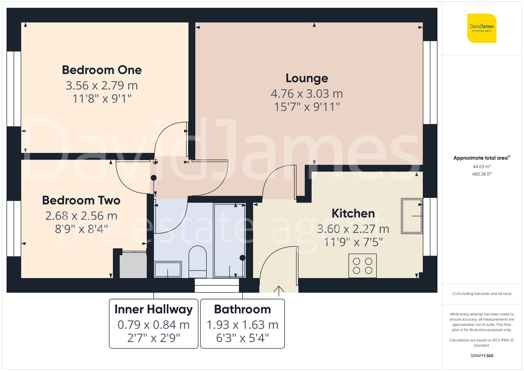 Floorplan for Woodhedge Drive, Mapperley, Nottingham