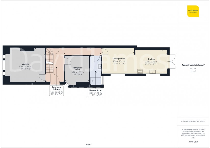 Floorplan for Gedling Grove, Nottingham
