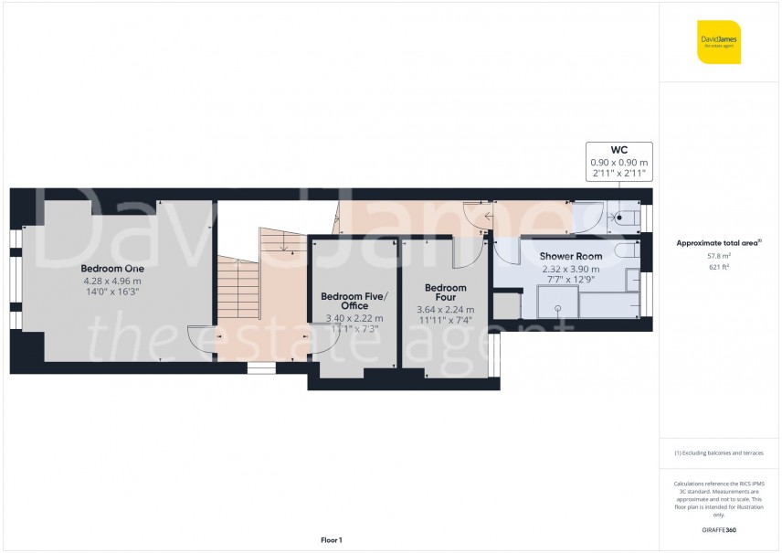 Floorplan for Gedling Grove, Nottingham