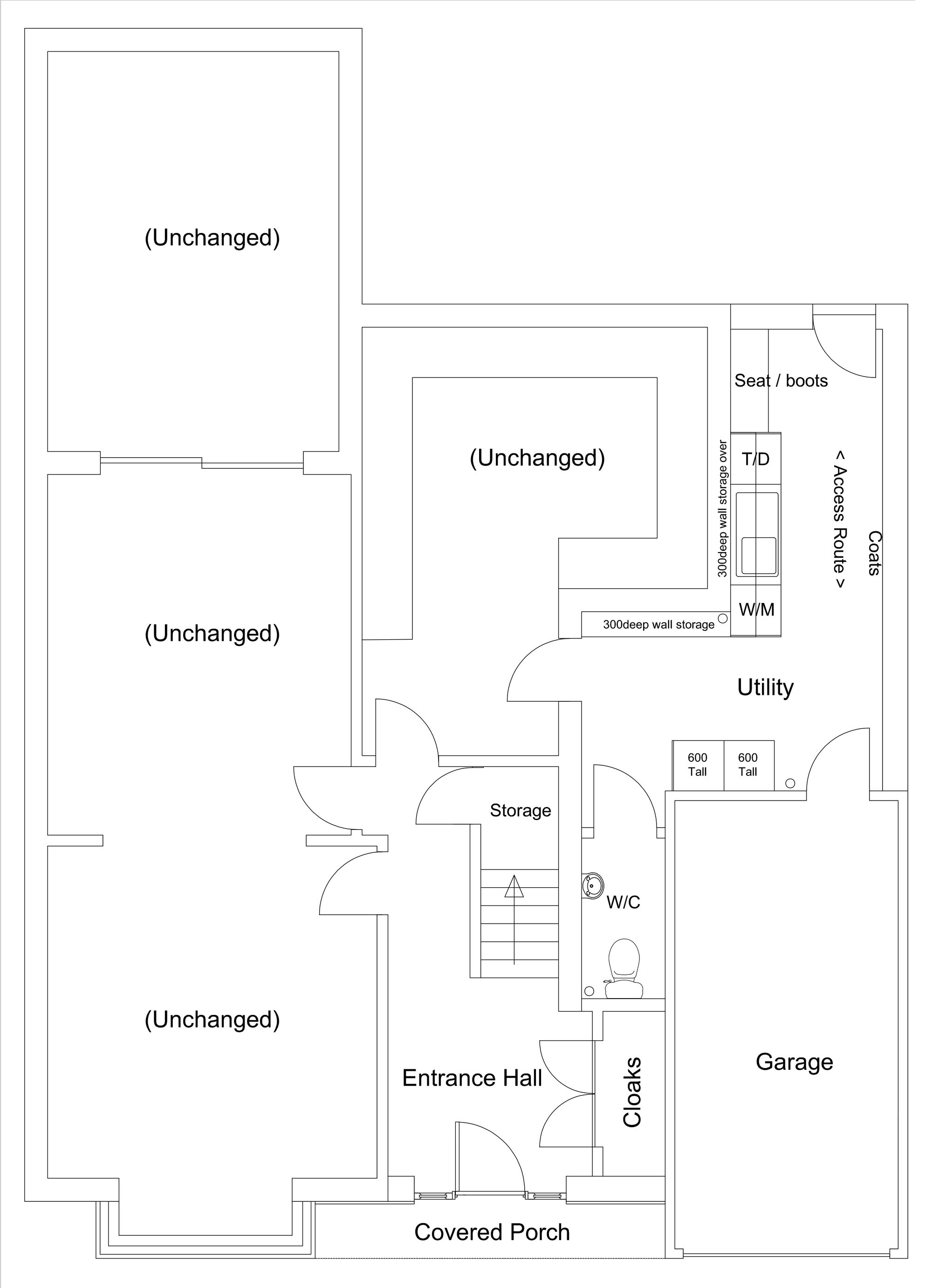 Floorplan for Main Street, Calverton, Nottingham