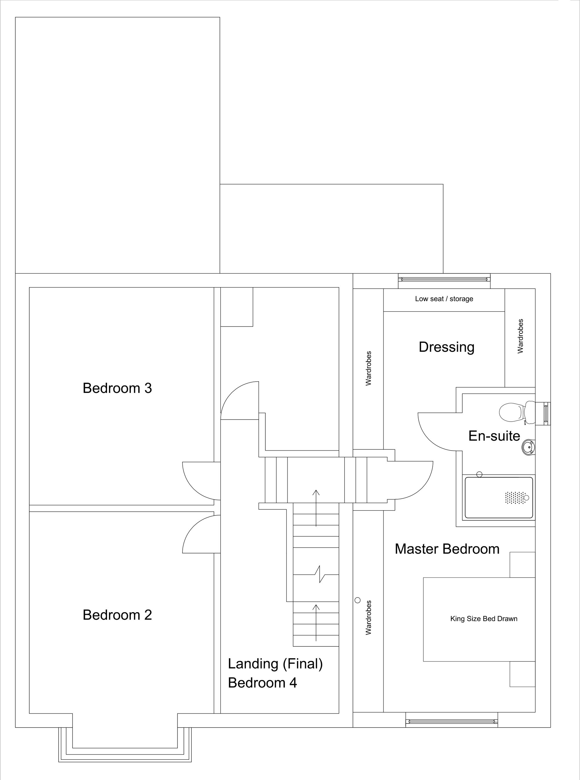 Floorplan for Main Street, Calverton, Nottingham