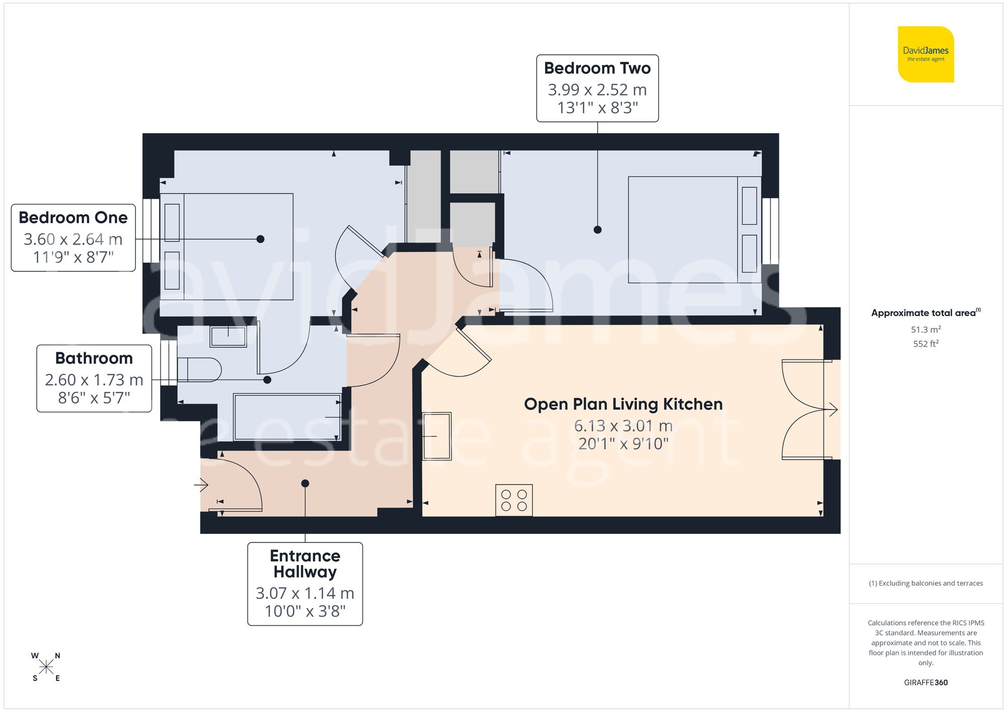 Floorplan for The Gables, Plains Road, Mapperley, Nottingham