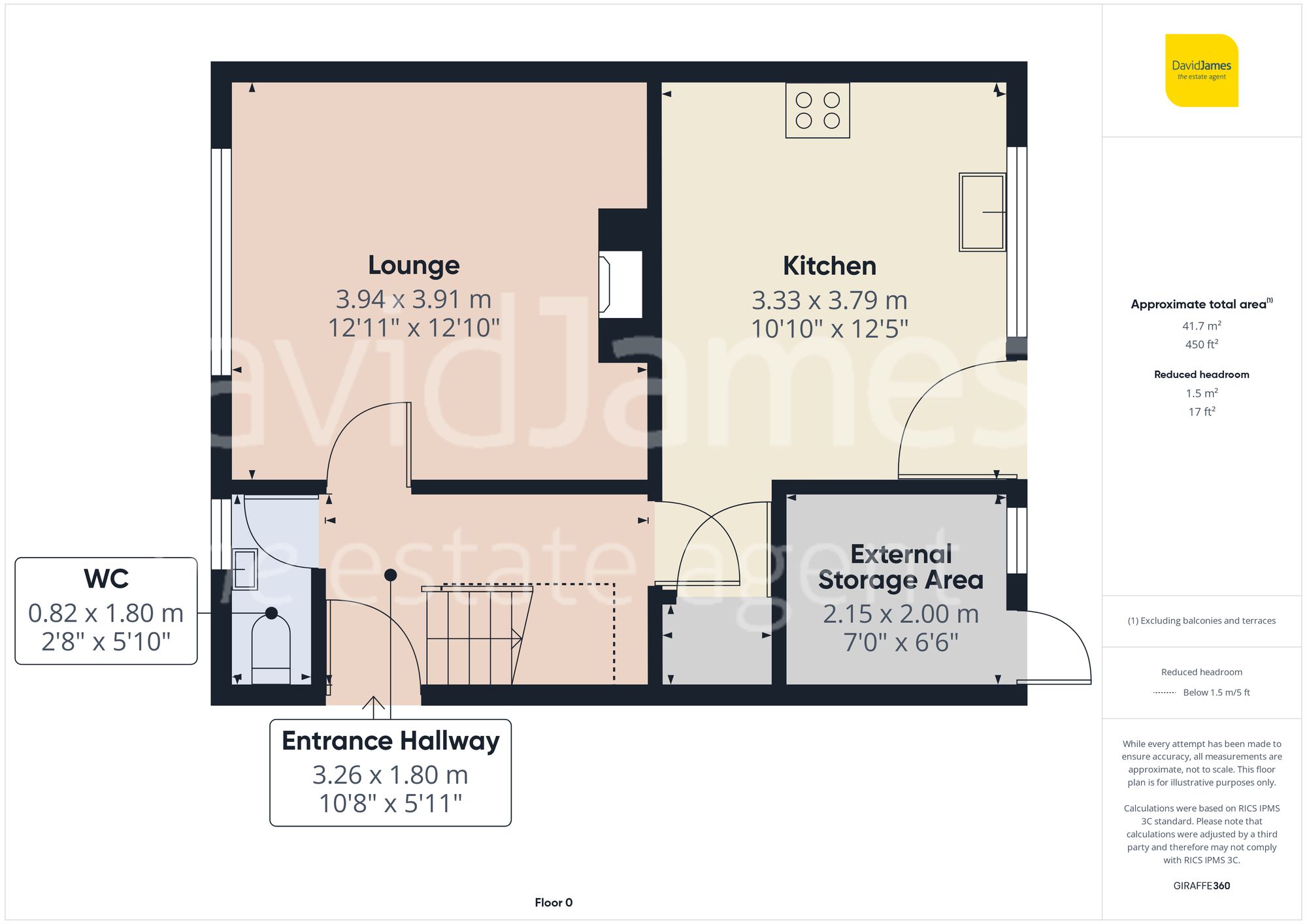 Floorplan for Cromwell Crescent, Lambley, Nottingham