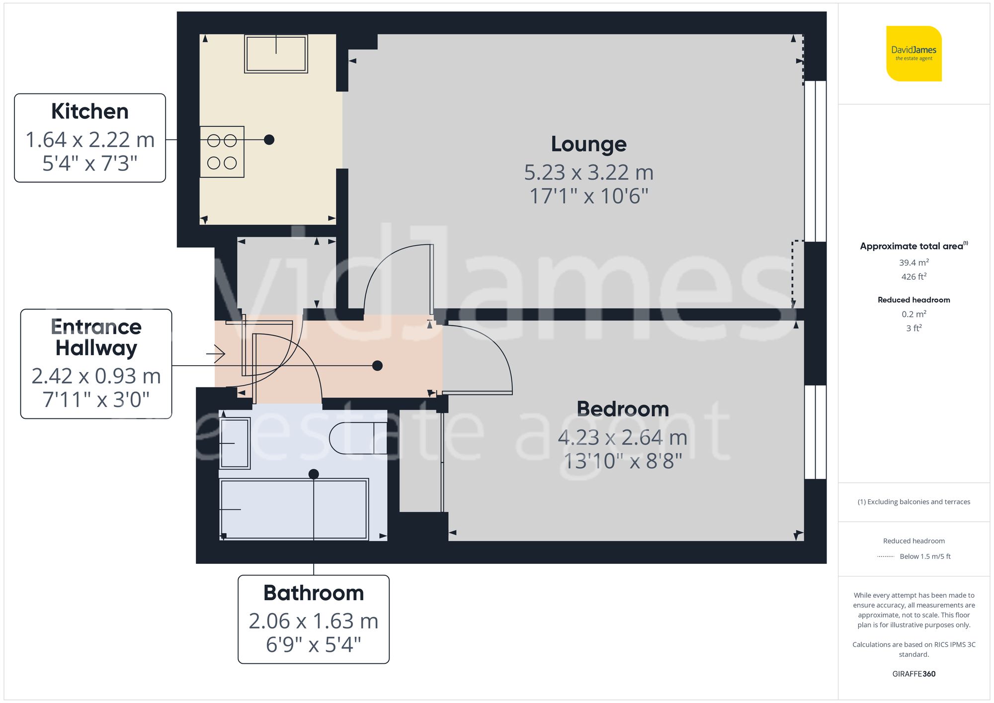 Floorplan for Beech Court, Mapperley, Nottingham