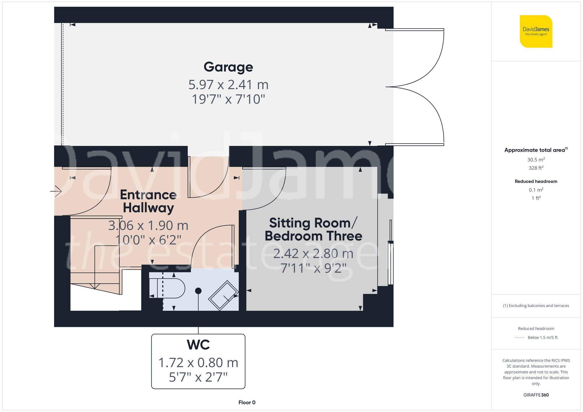 Floorplan for Jensen Way, Carrington, Nottingham