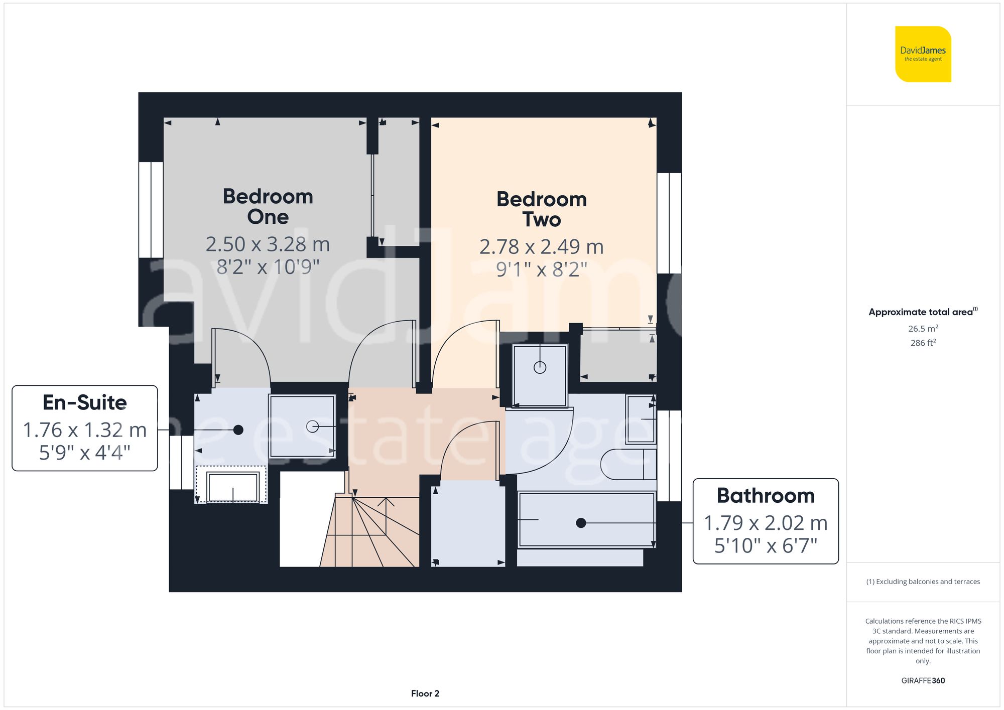 Floorplan for Jensen Way, Carrington, Nottingham