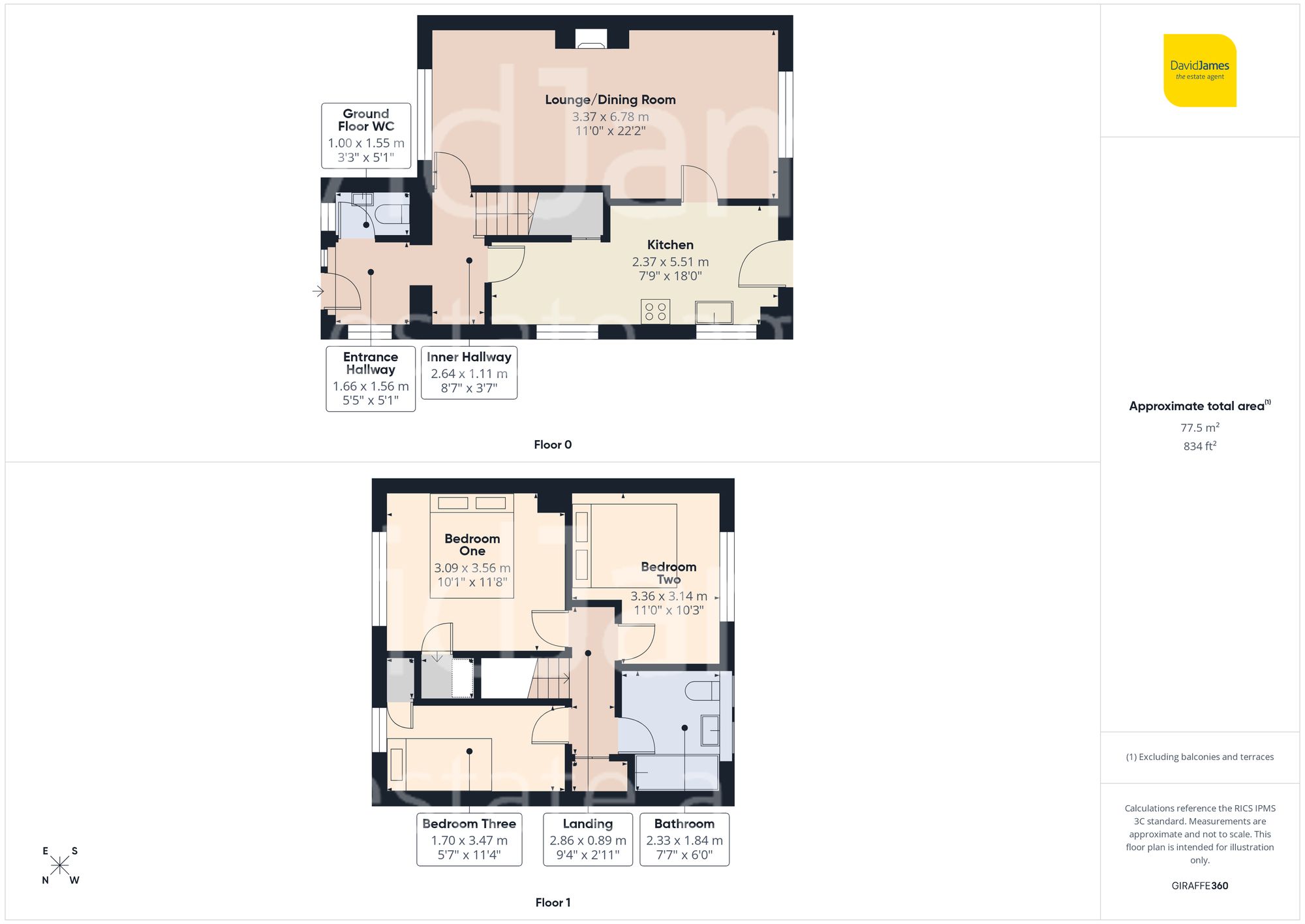 Floorplan for Queens Bower Road, Bestwood Park, Nottingham