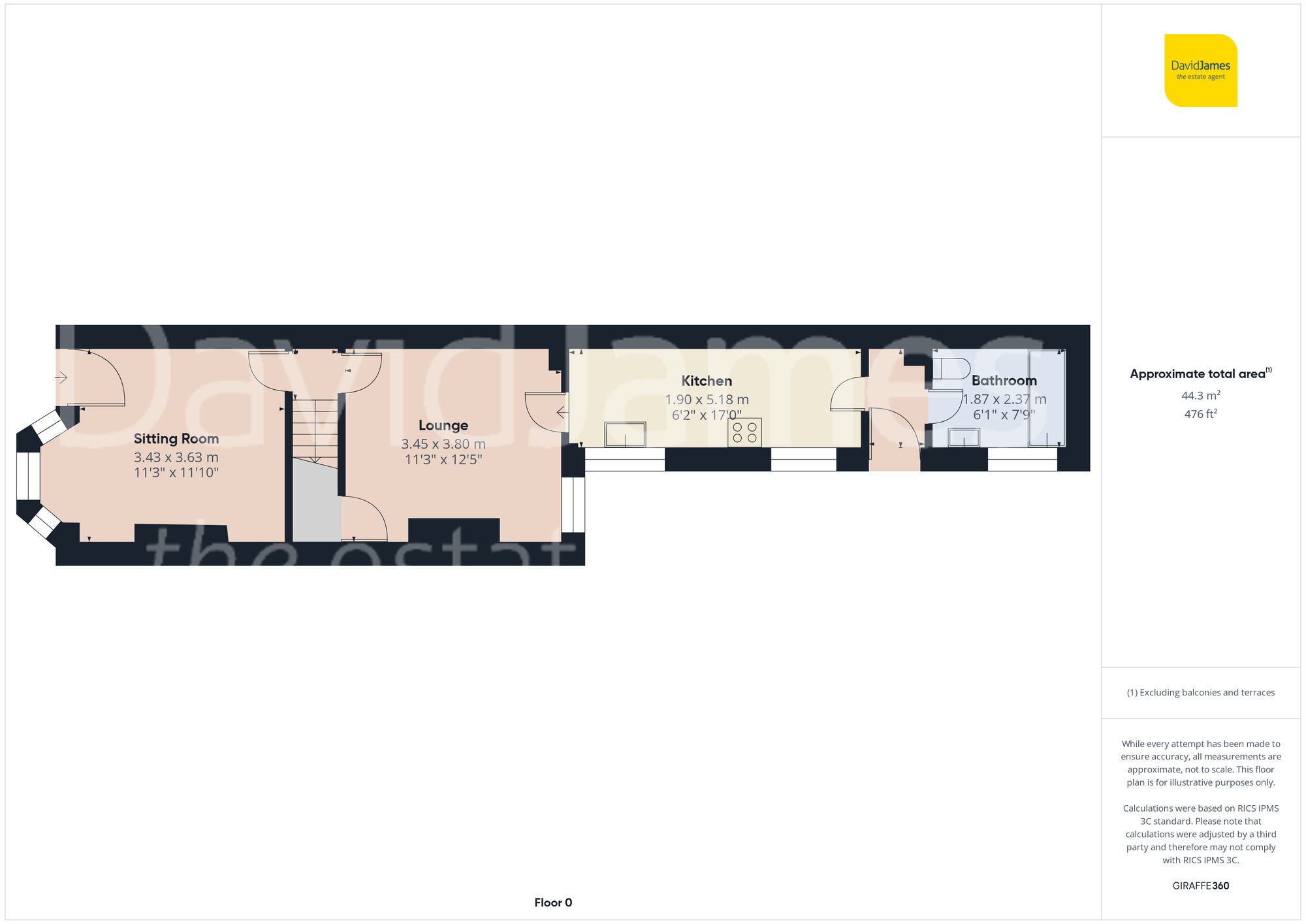 Floorplan for Corby Road, Mapperley, Nottingham
