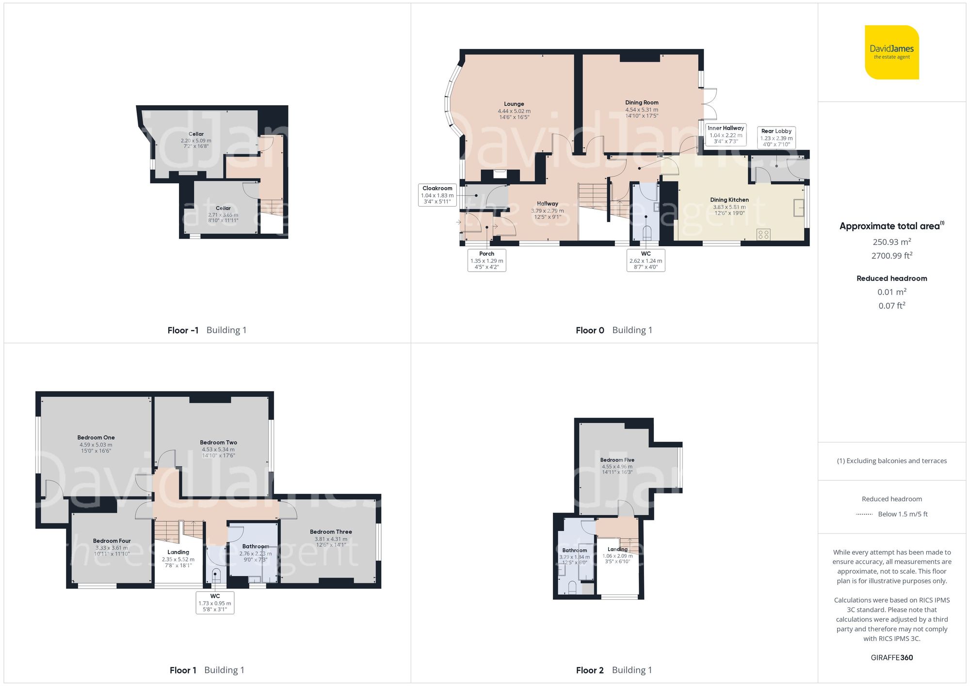 Floorplan for Mapperley Hall Drive, Mapperley Park, Nottingham
