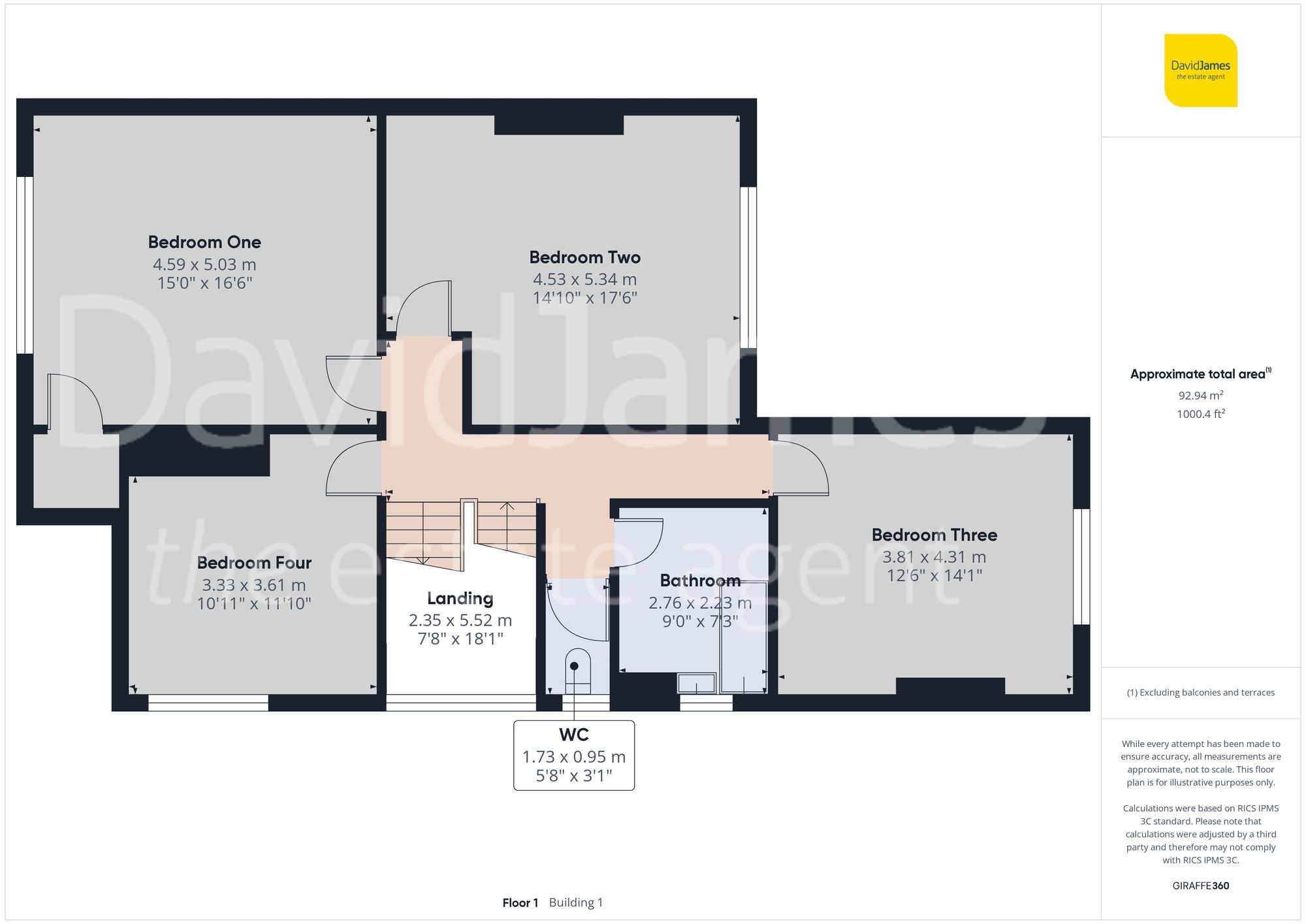 Floorplan for Mapperley Hall Drive, Mapperley Park, Nottingham