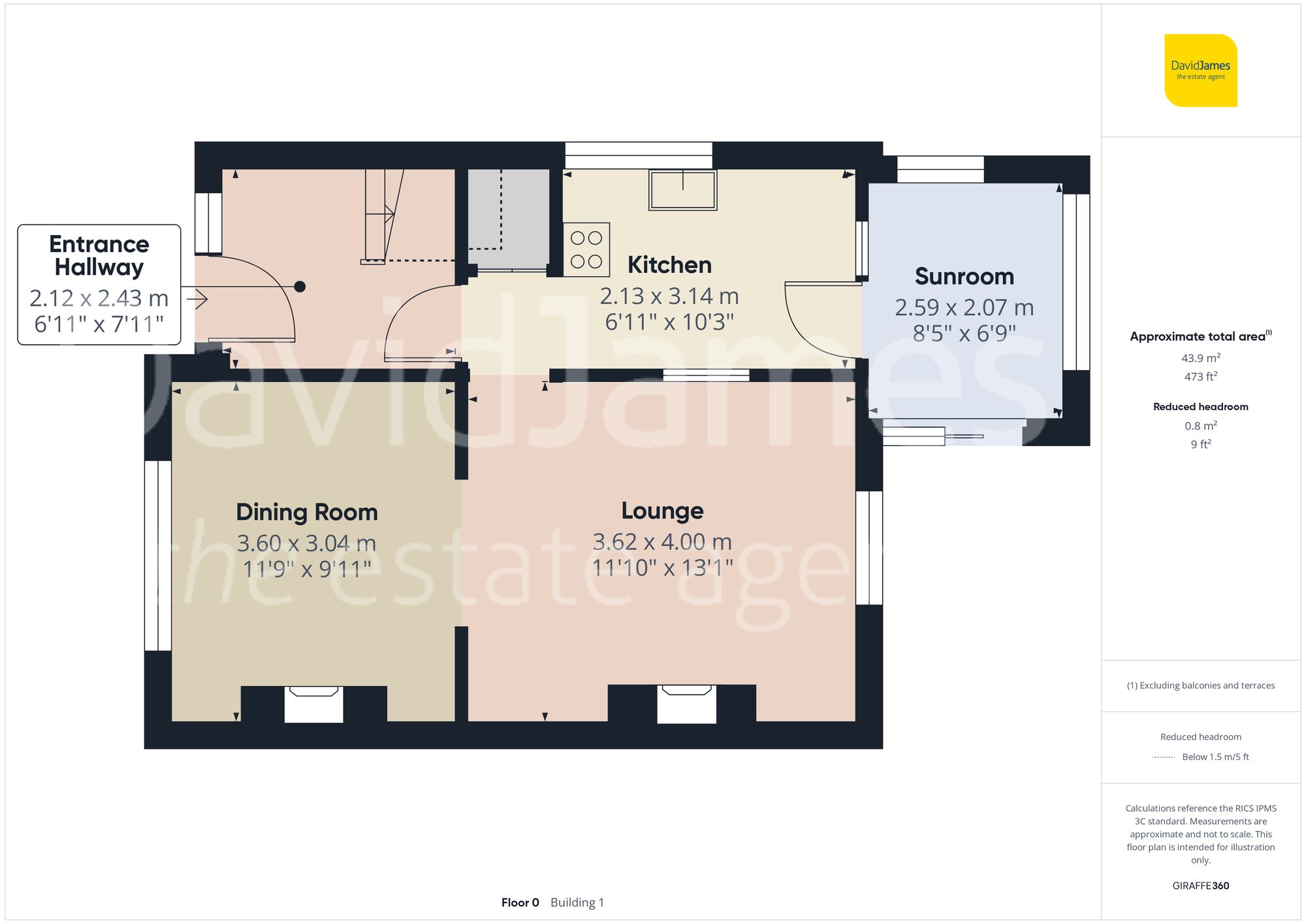 Floorplan for West View Road, Carlton, Nottingham