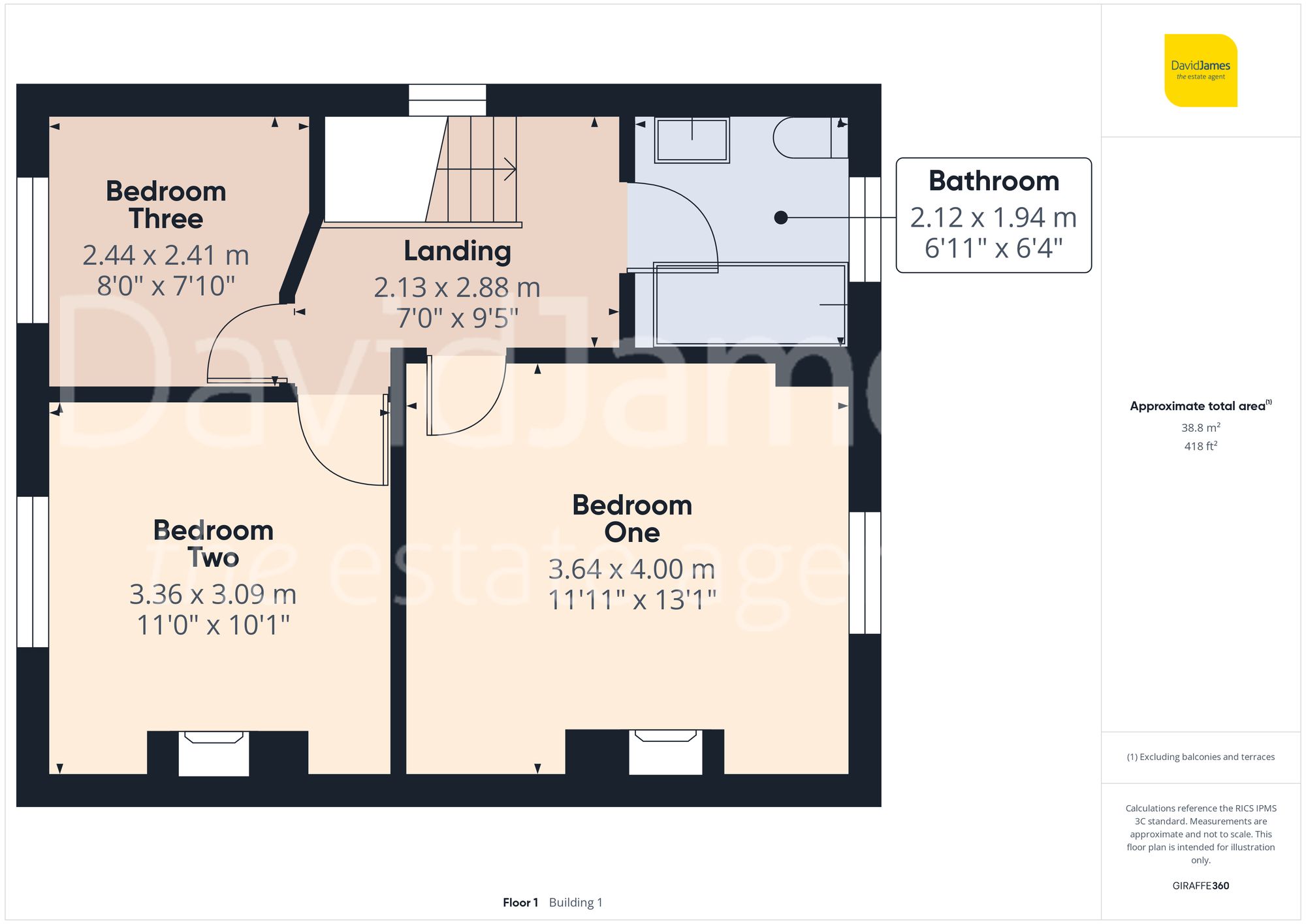Floorplan for West View Road, Carlton, Nottingham