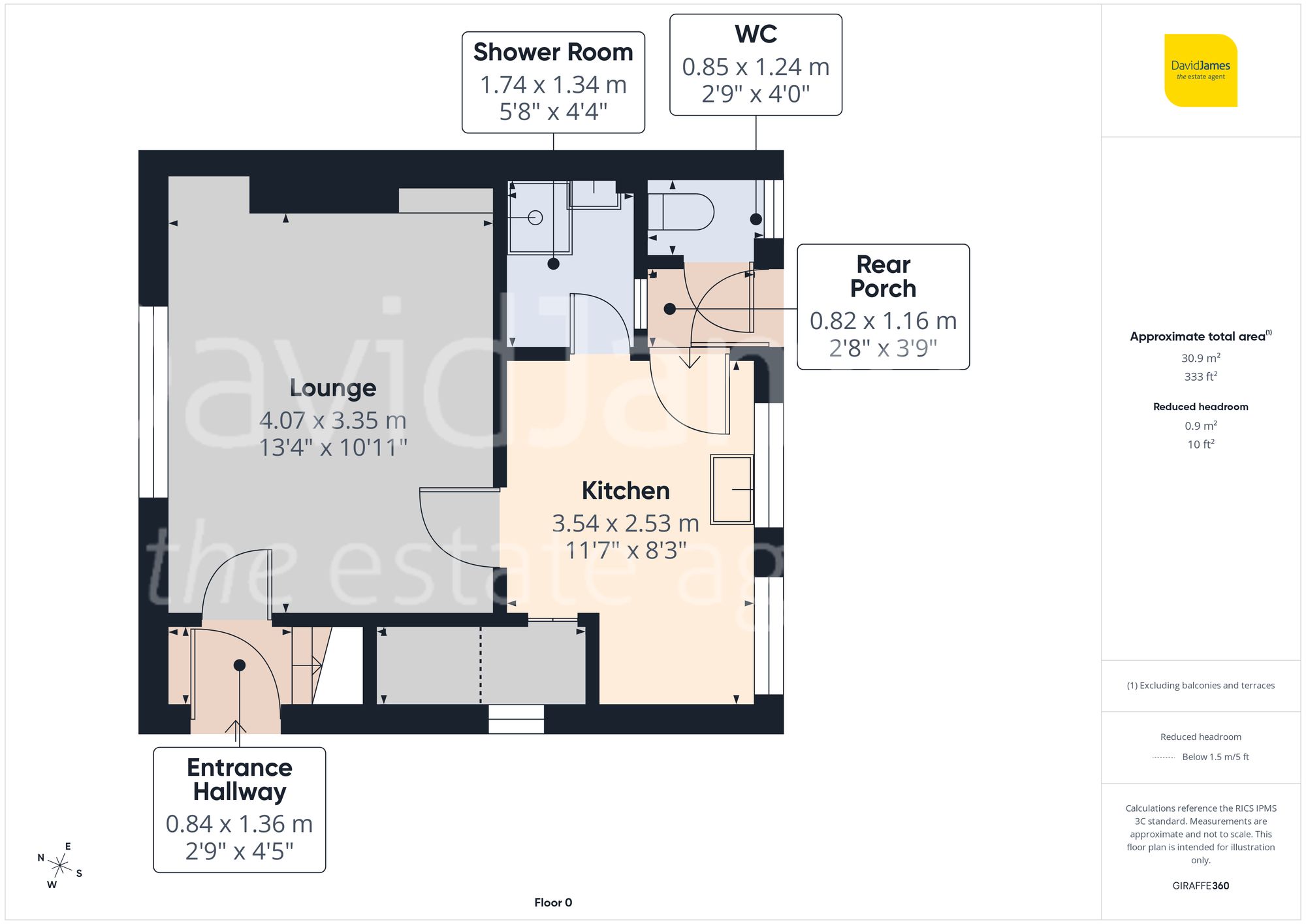 Floorplan for Arnold Road, Nottingham