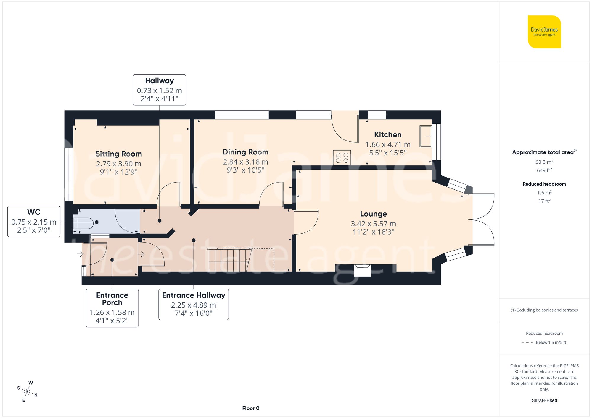 Floorplan for Carlton Hill, Carlton, Nottingham