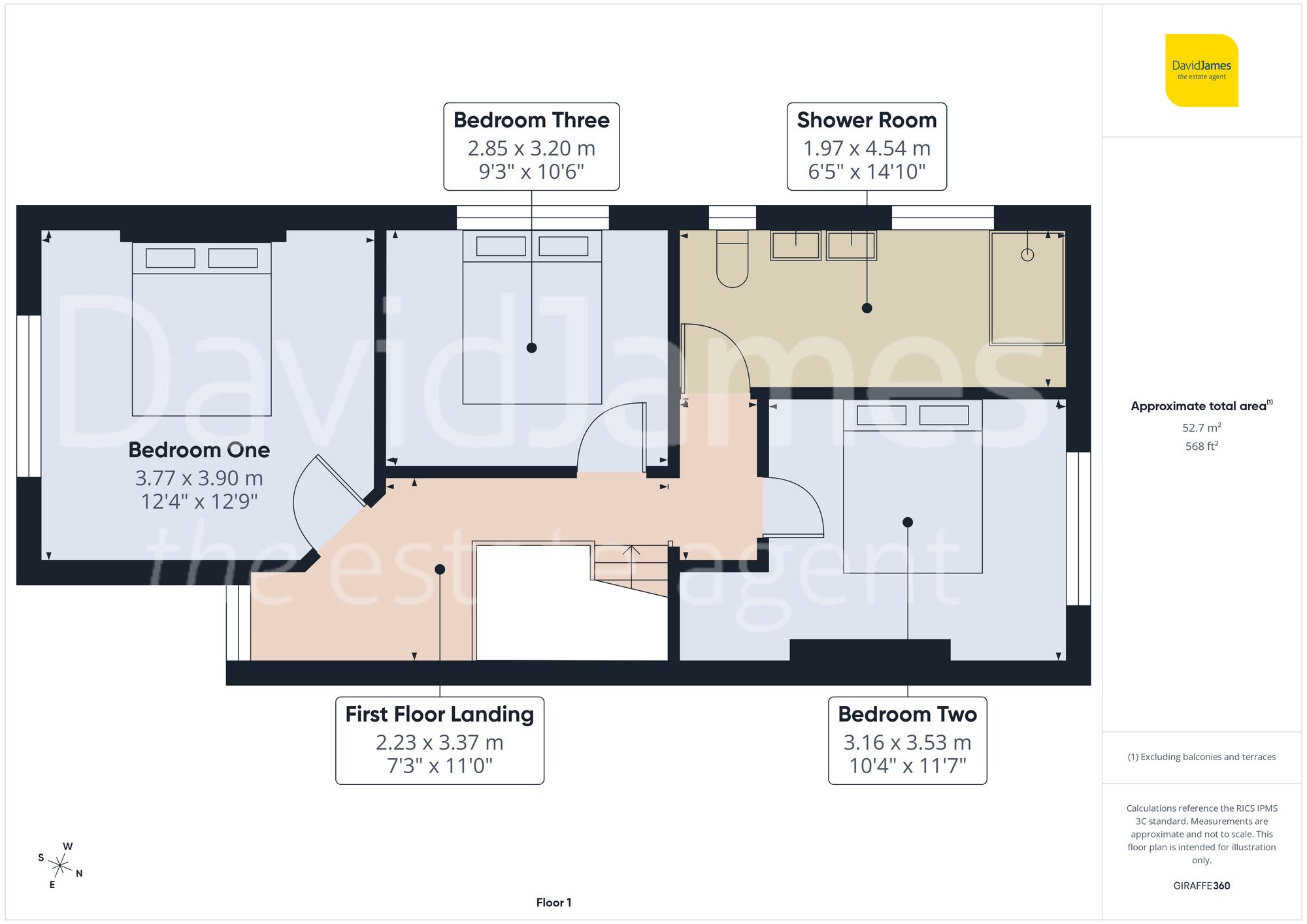 Floorplan for Carlton Hill, Carlton, Nottingham
