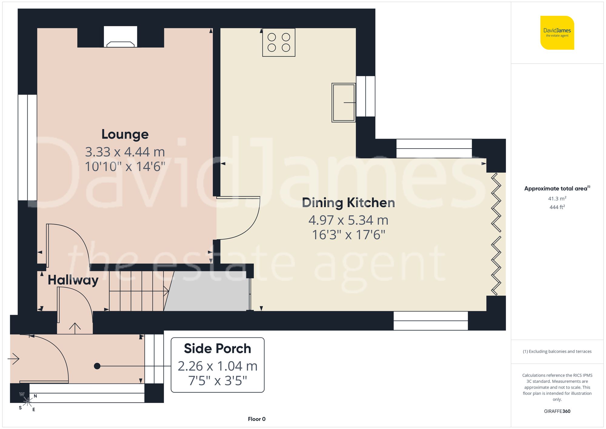 Floorplan for Cardale Road, Nottingham