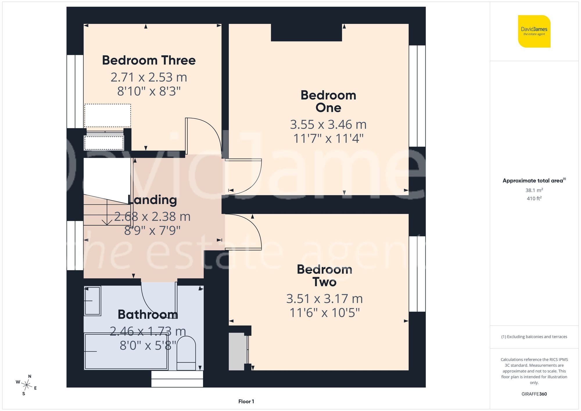 Floorplan for Forest Road, Sutton in Ashfield, Nottinghamshire