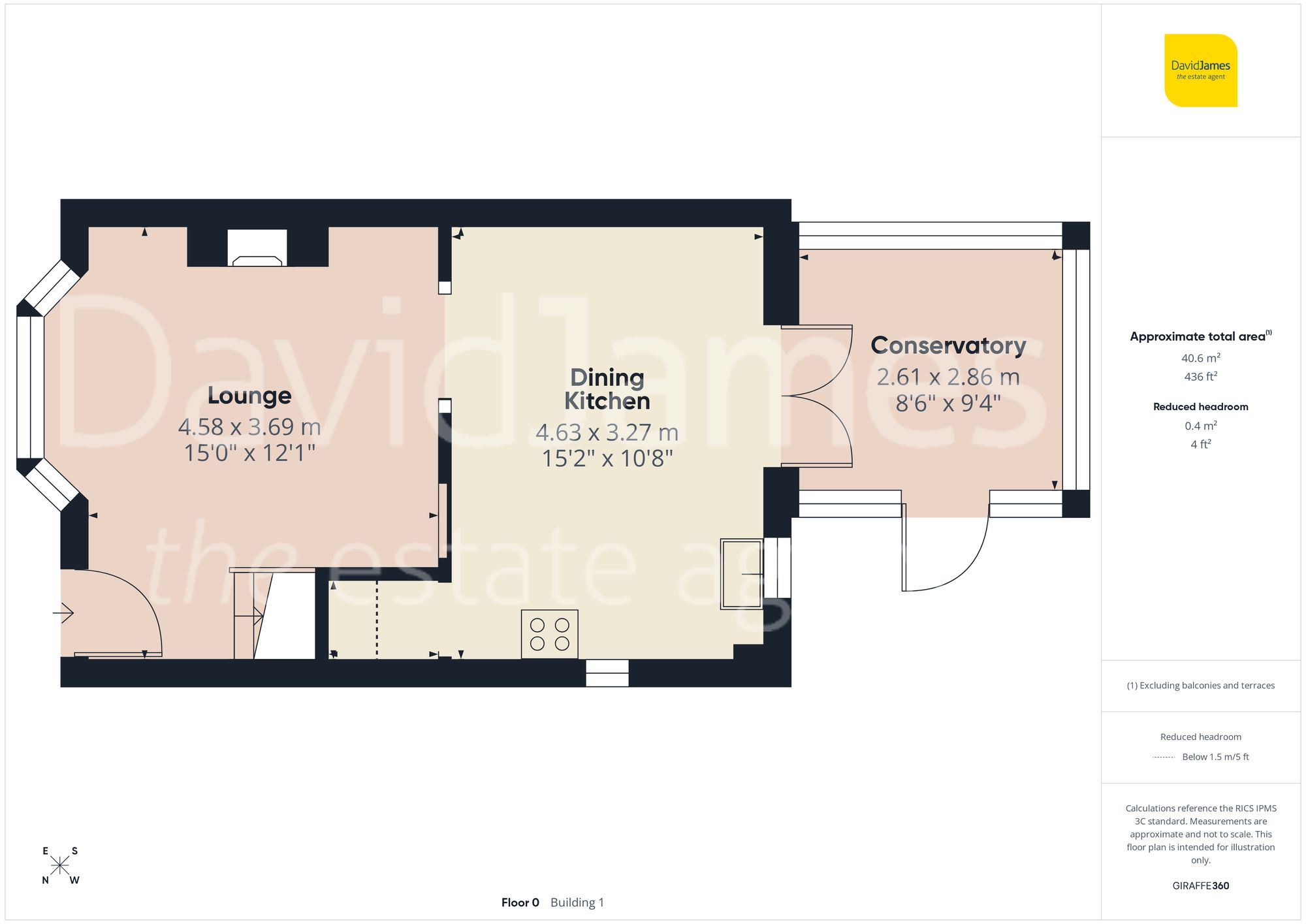 Floorplan for Hallam Road, Mapperley, Nottingham