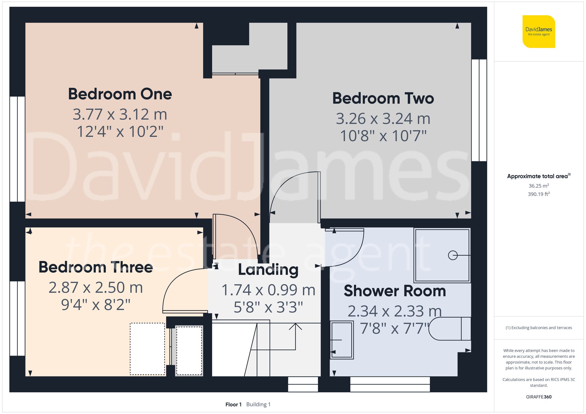 Floorplan for Perlethorpe Crescent, Gedling, Nottingham