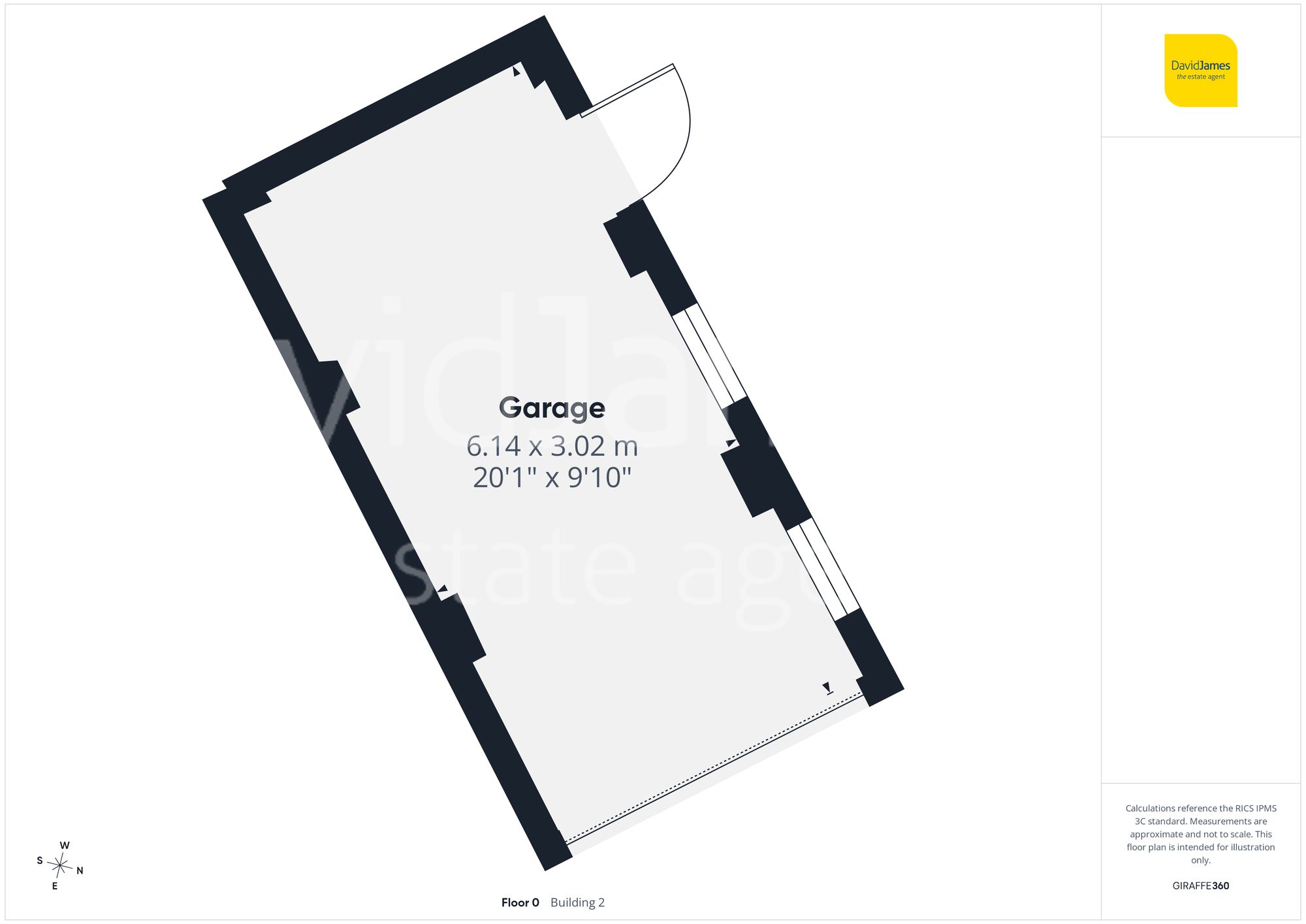 Floorplan for Hillfield Gardens, Rise Park, Nottingham