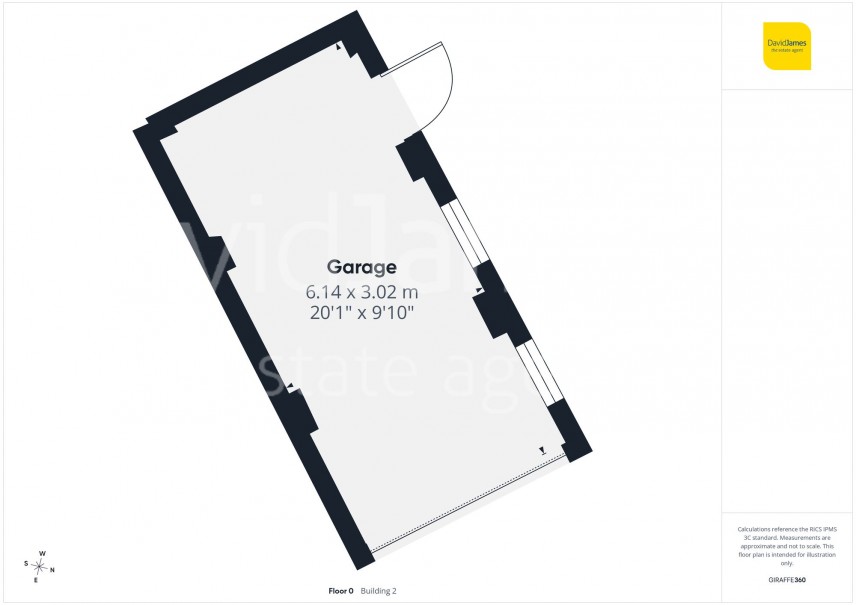 Floorplan for Hillfield Gardens, Rise Park, Nottingham
