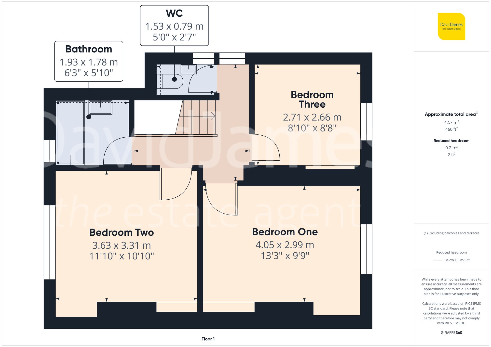 Floorplan for Blue Bell Hill Road, Thorneywood, Nottingham