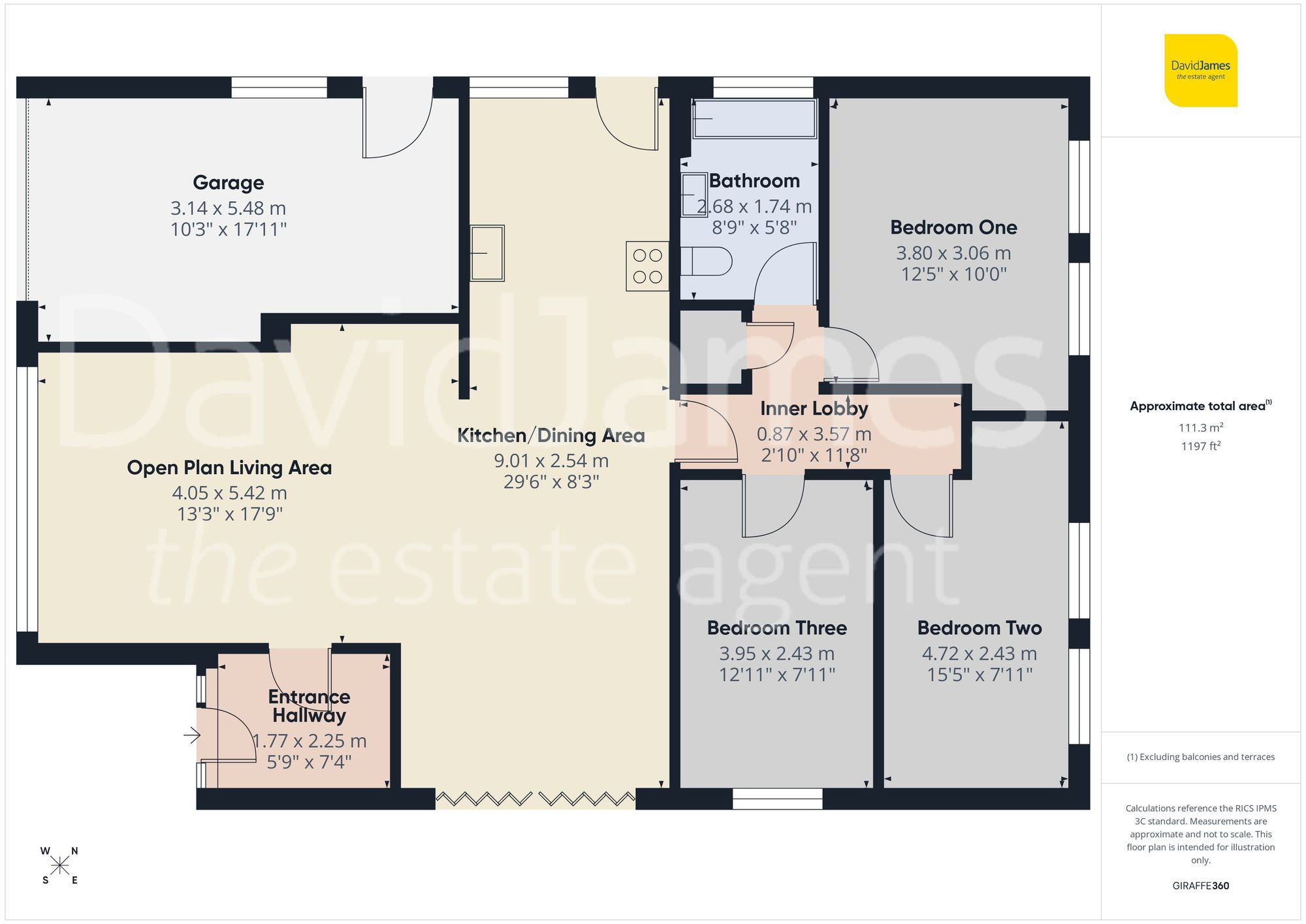 Floorplan for Mansfield Road, Skegby, Nottinghamshire