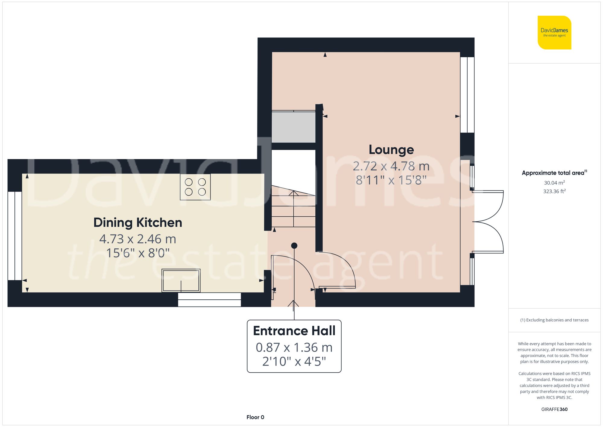 Floorplan for Featherstone Close, Gedling, Nottingham