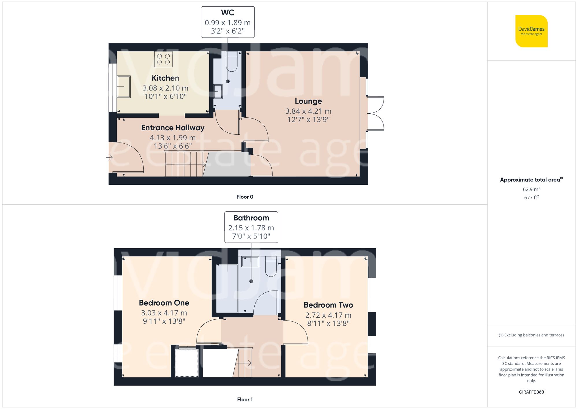 Floorplan for Shaldon Close, Mapperley, Nottingham