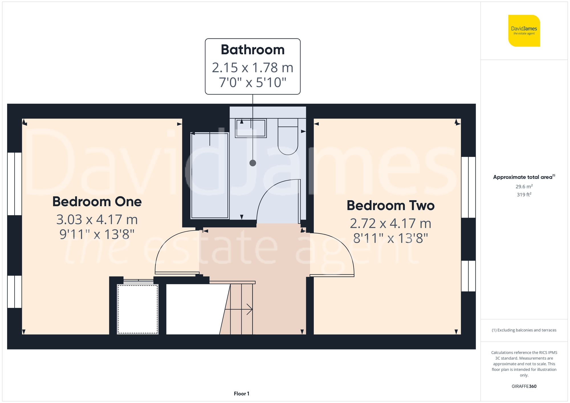 Floorplan for Shaldon Close, Mapperley, Nottingham