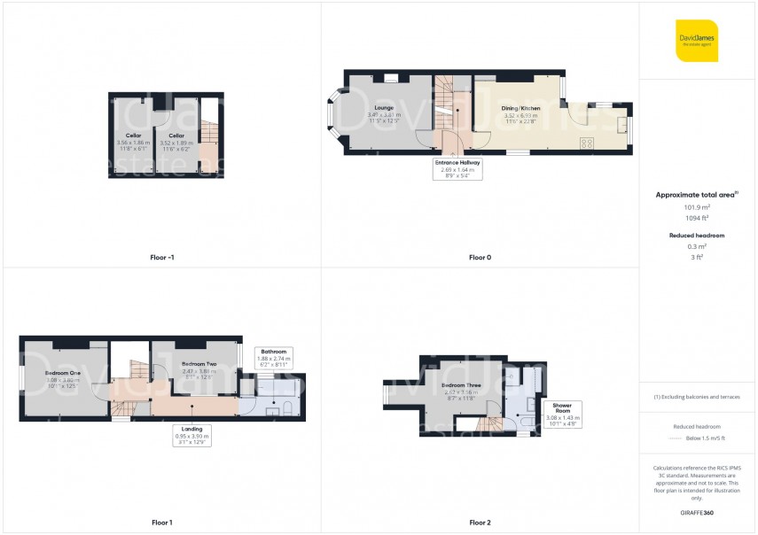 Floorplan for Waldeck Road, Carrington, Nottingham