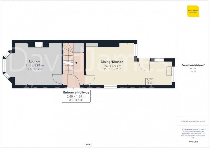 Floorplan for Waldeck Road, Carrington, Nottingham