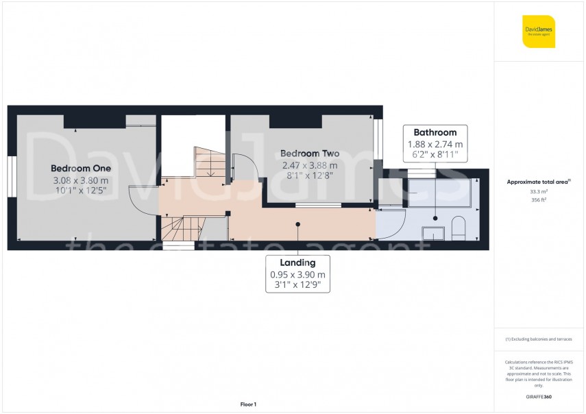 Floorplan for Waldeck Road, Carrington, Nottingham