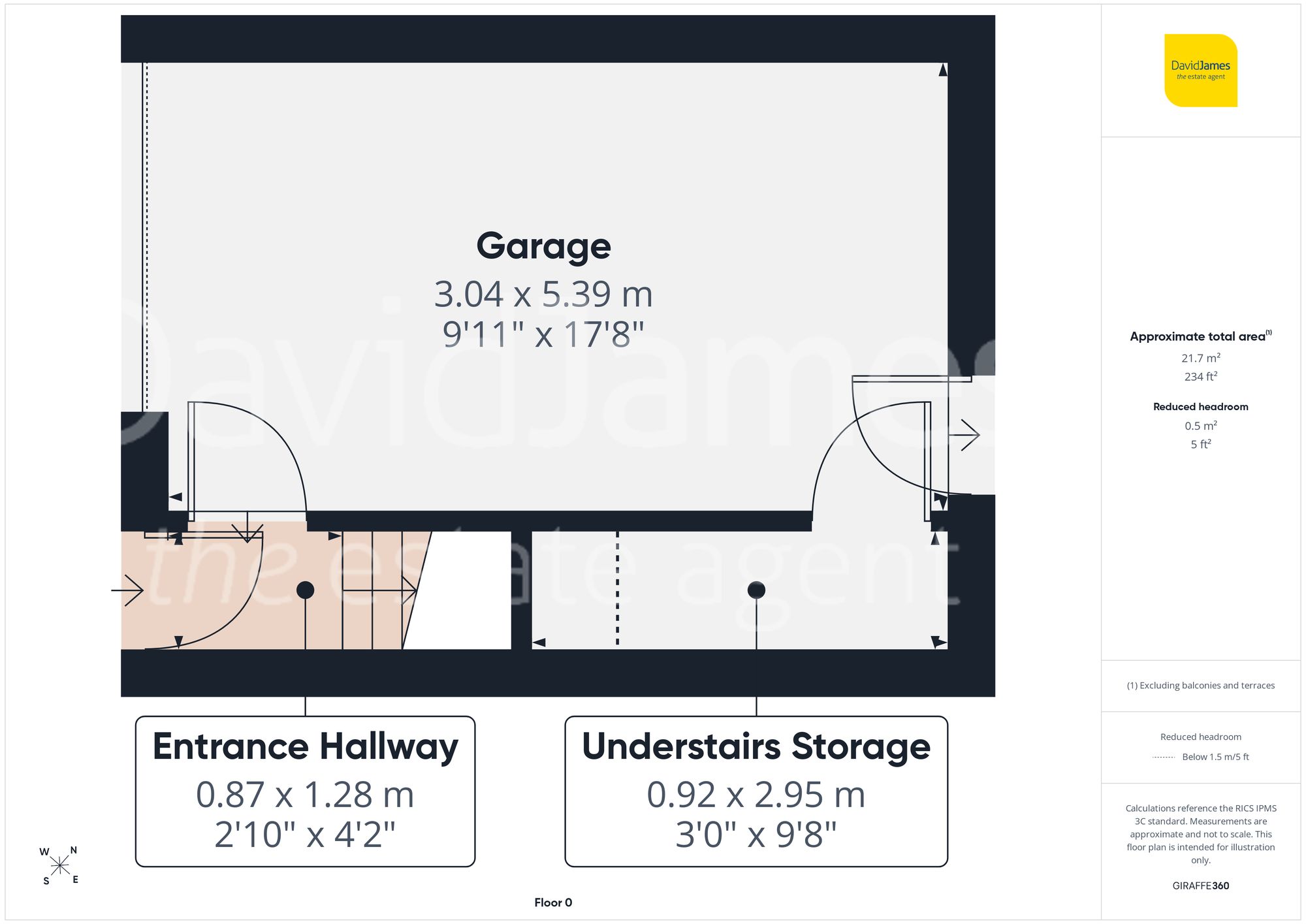 Floorplan for Pendle Crescent, Mapperley, Nottingham