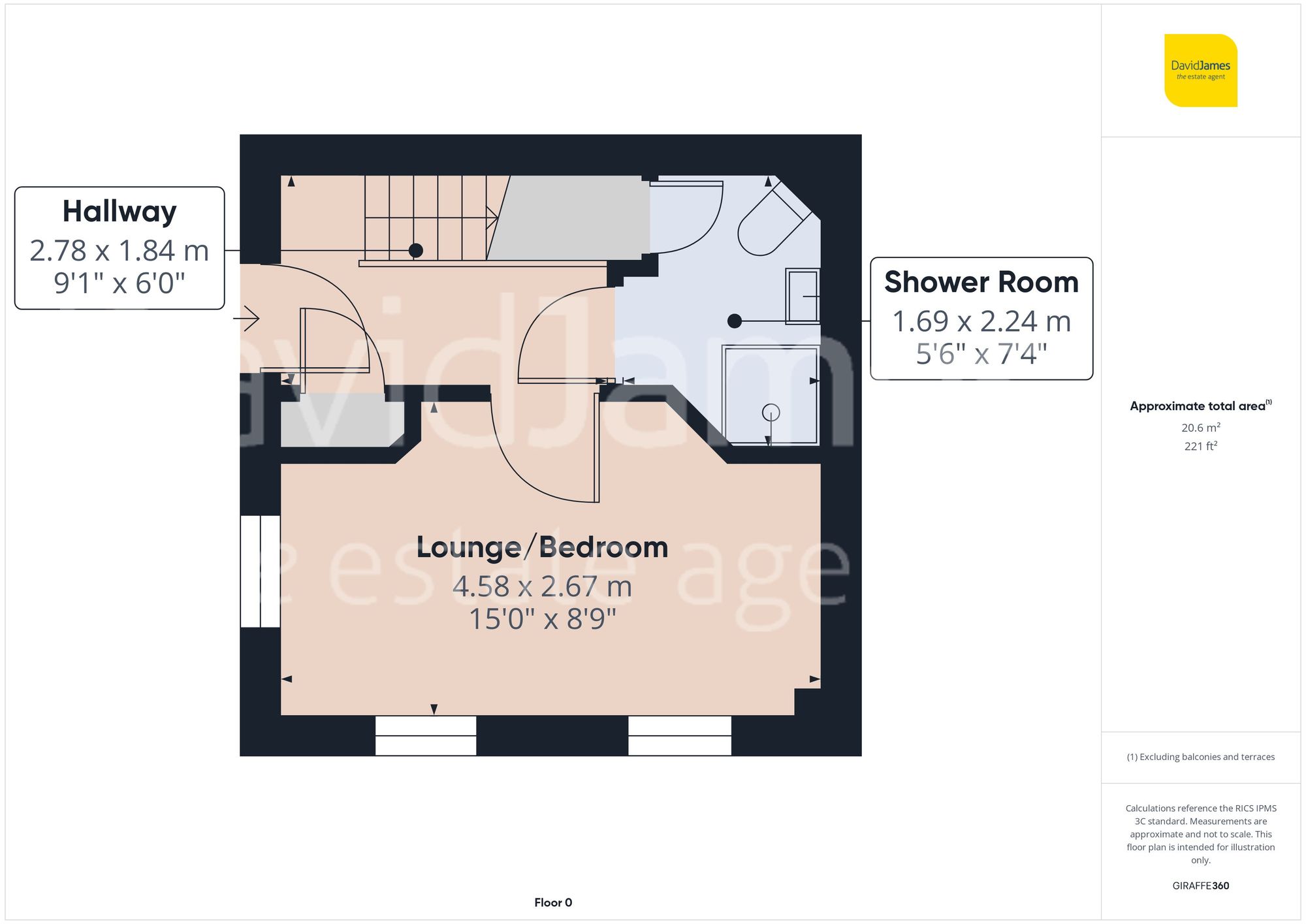 Floorplan for Hablethorpe Street, Bilborough, Nottingham