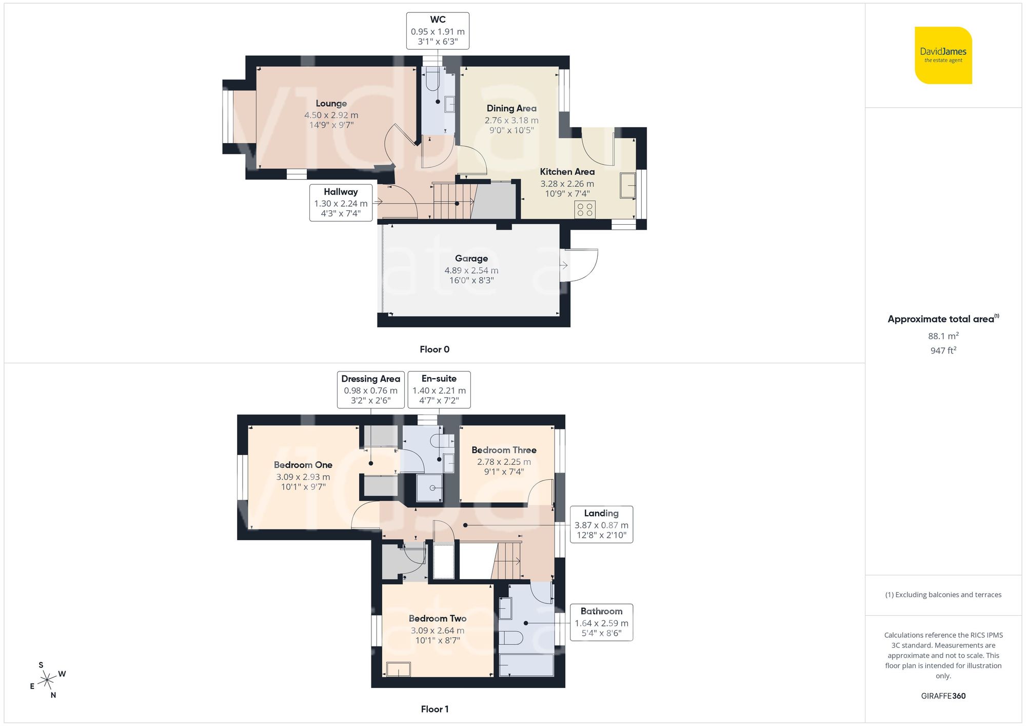 Floorplan for Meadowlark Close, Sutton-In-Ashfield, NG17