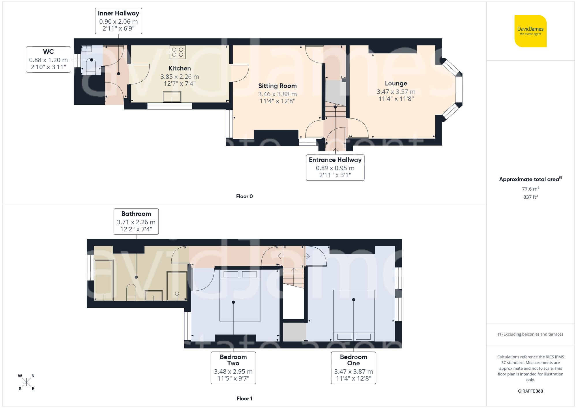 Floorplan for Nuthall Road, Nottingham
