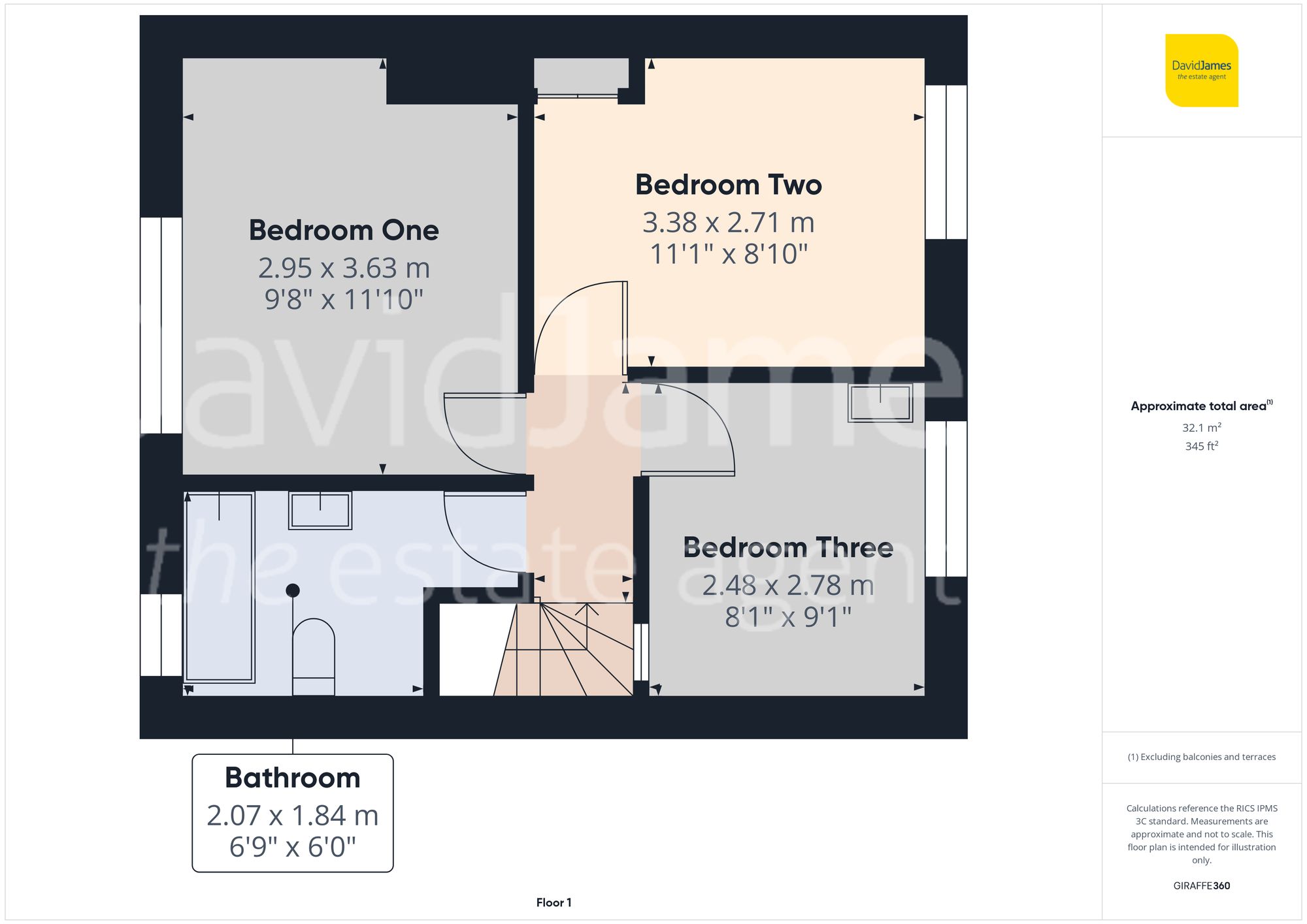 Floorplan for Sketchley Street, Nottingham