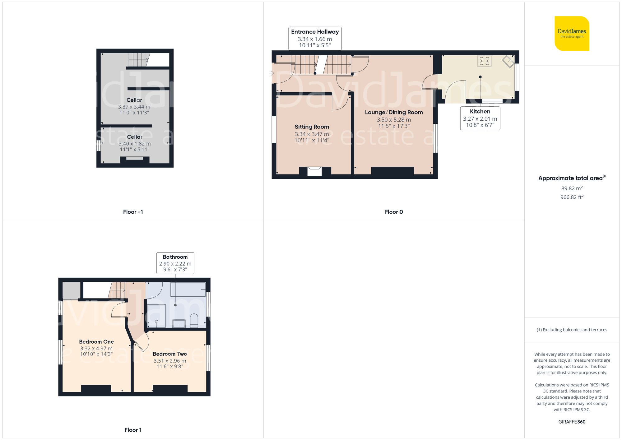 Floorplan for Marlow Avenue, Nottingham