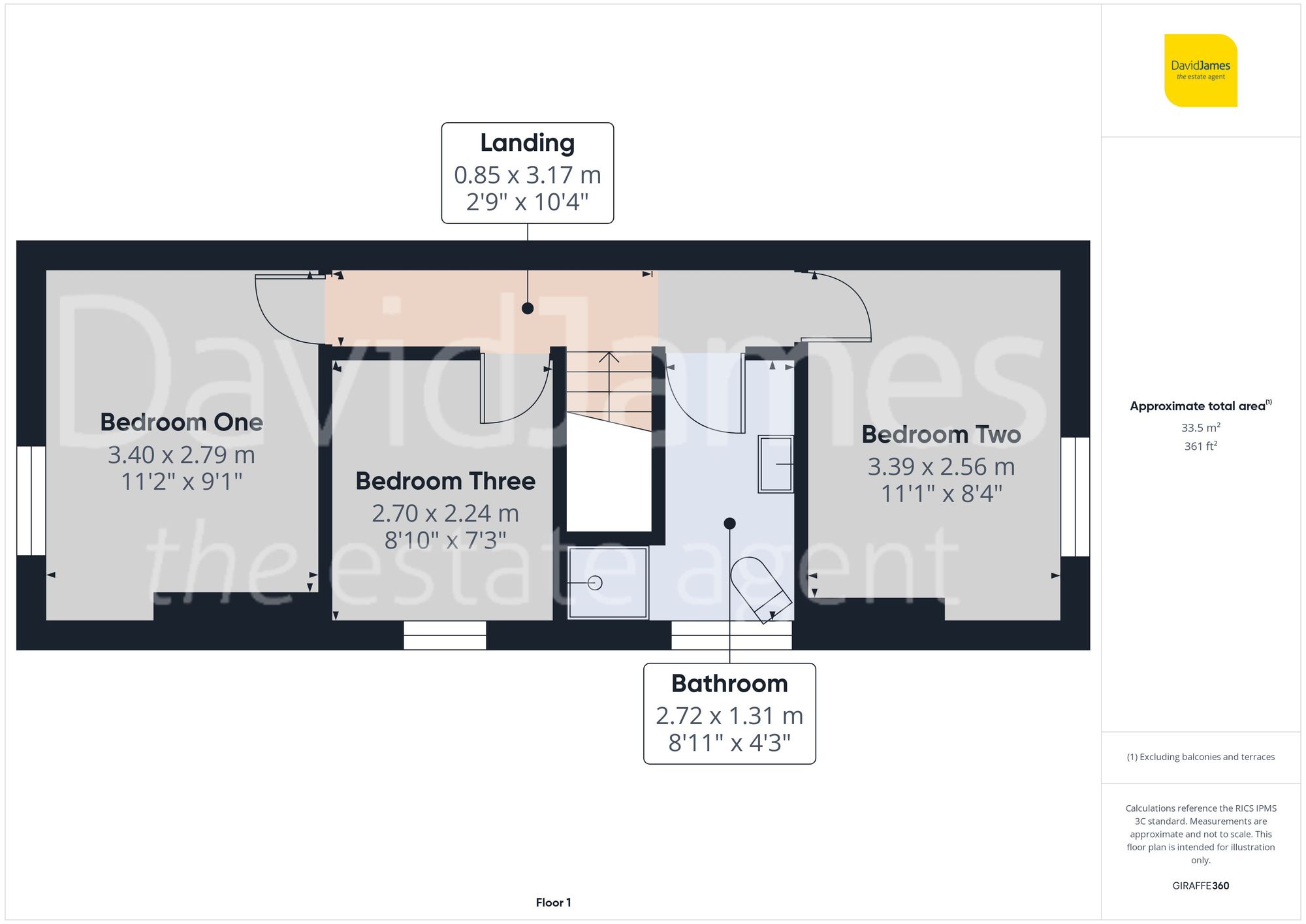 Floorplan for Dallas Street, Mansfield, Nottinghamshire