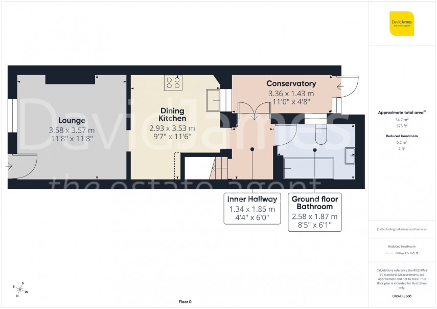 Floorplan for Farley Street, Bulwell, Nottingham