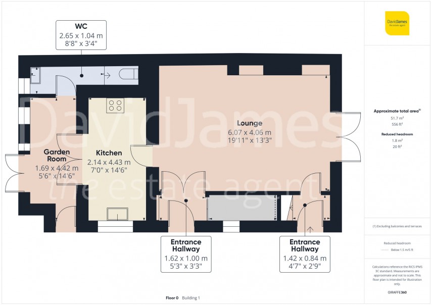 Floorplan for Padstow Road, Nottingham