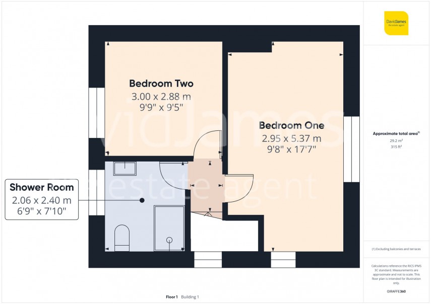 Floorplan for Padstow Road, Nottingham