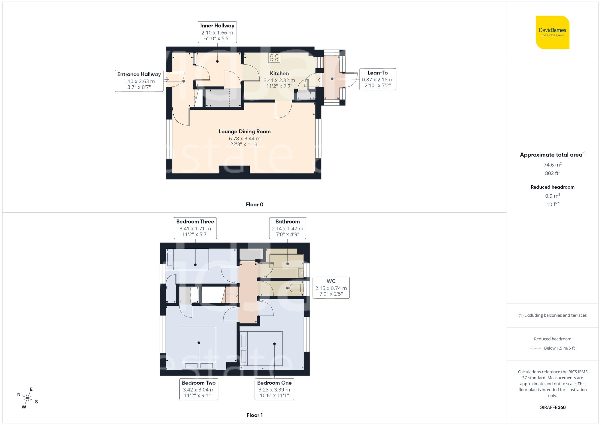 Floorplan for Kelling Close, Bestwood Park, Nottingham